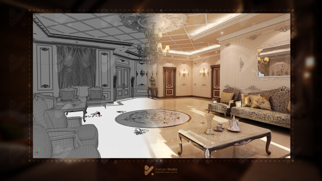 Light Classic Sitting Room