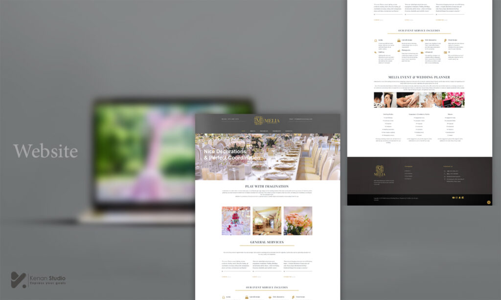 Melia events Website